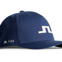 J.Lindeberg Golf Cap - Heath FlexFit 110 Snapback - Estate Blue SH26