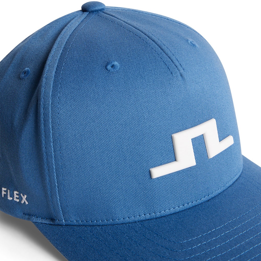 J.Lindeberg Golf Cap - Heath FlexFit 110 Snapback - Federal Blue SS26