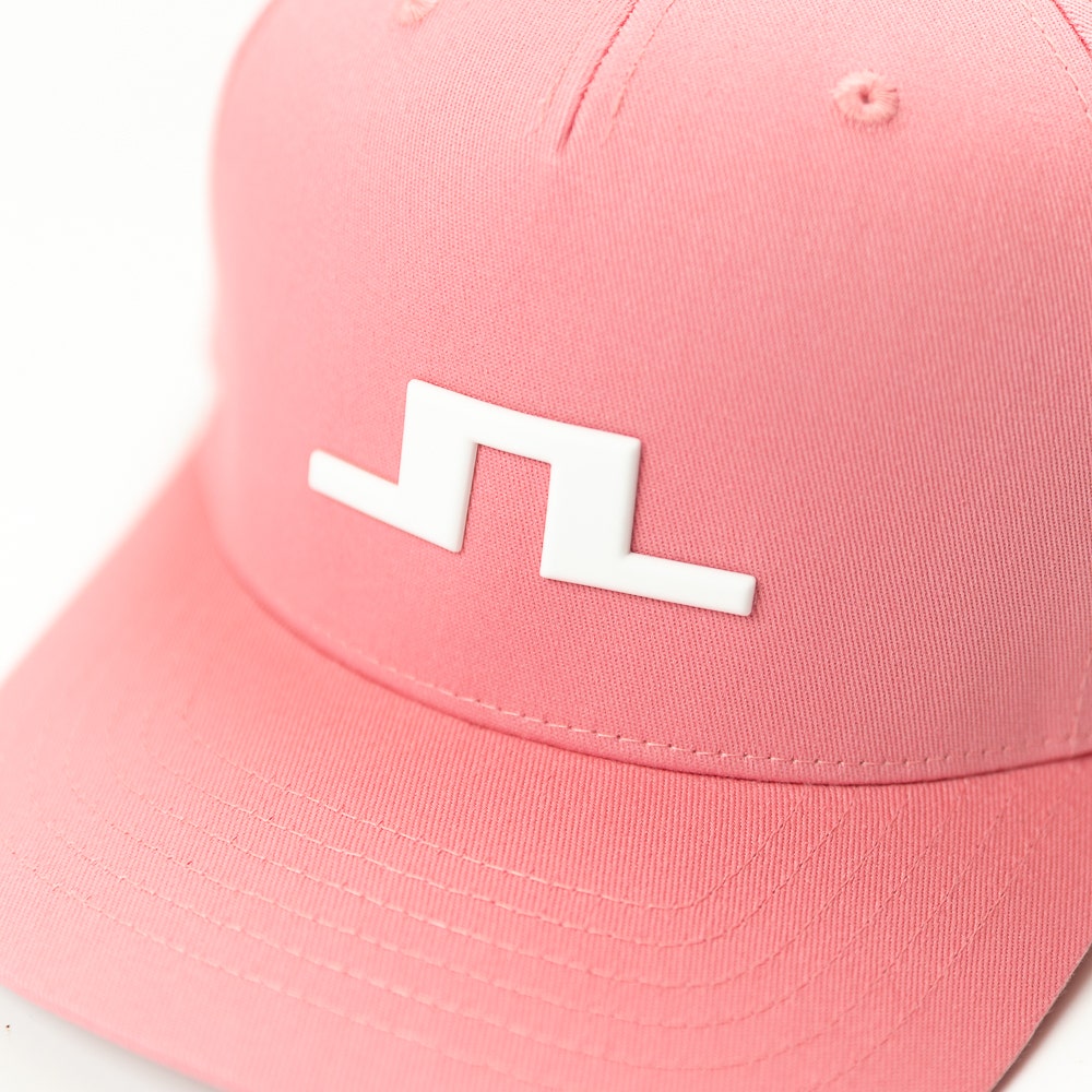 J.Lindeberg Golf Cap - Heath FlexFit 110 Snapback - Flamingo P. SS26