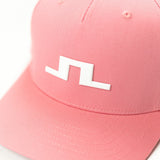 J.Lindeberg Golf Cap - Heath FlexFit 110 Snapback - Flamingo P. SS26