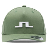 J.Lindeberg Golf Cap - Heath FlexFit 110 Snapback - Hedge Green SS26