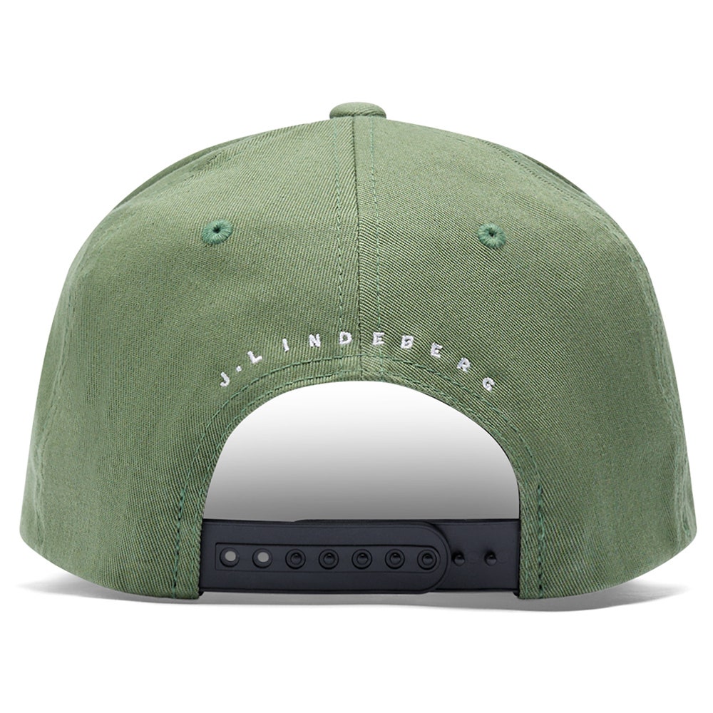 J.Lindeberg Golf Cap - Heath FlexFit 110 Snapback - Hedge Green SS26