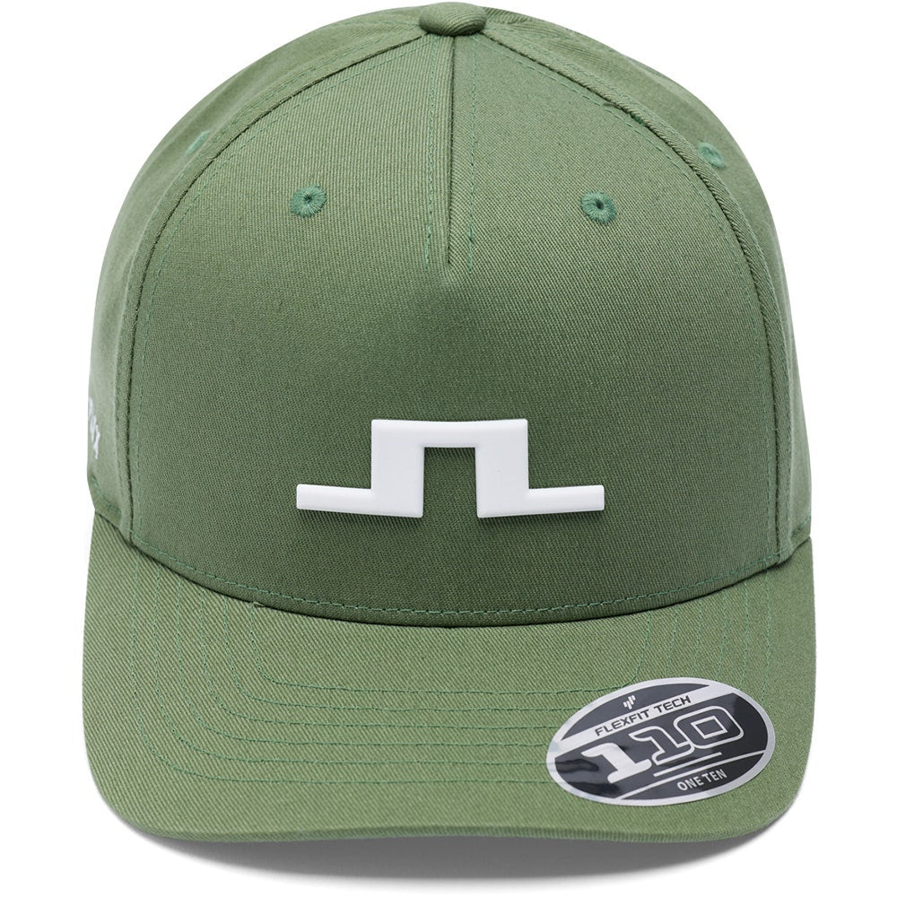 J.Lindeberg Golf Cap - Heath FlexFit 110 Snapback - Hedge Green SS26