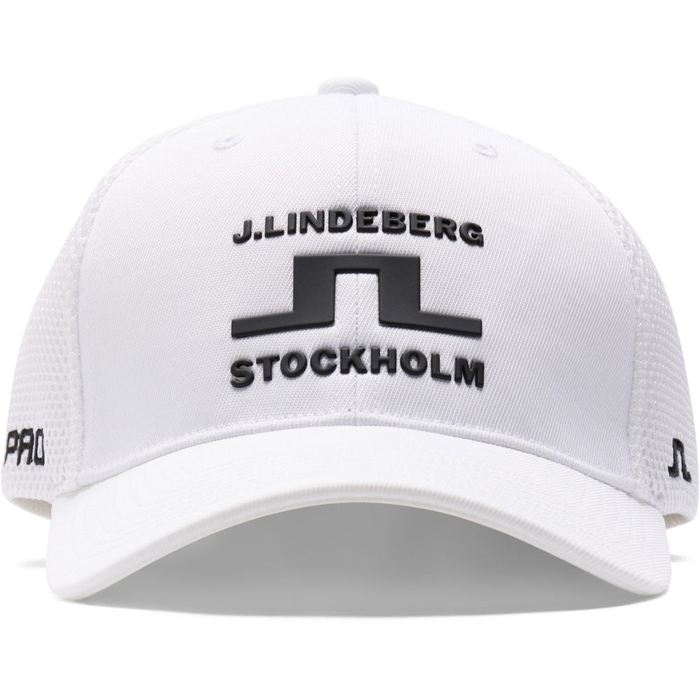 J.Lindeberg Golf Cap - JL Pro Cap - White AW26