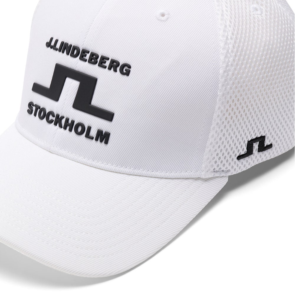 J.Lindeberg Golf Cap - JL Pro Cap - White AW26