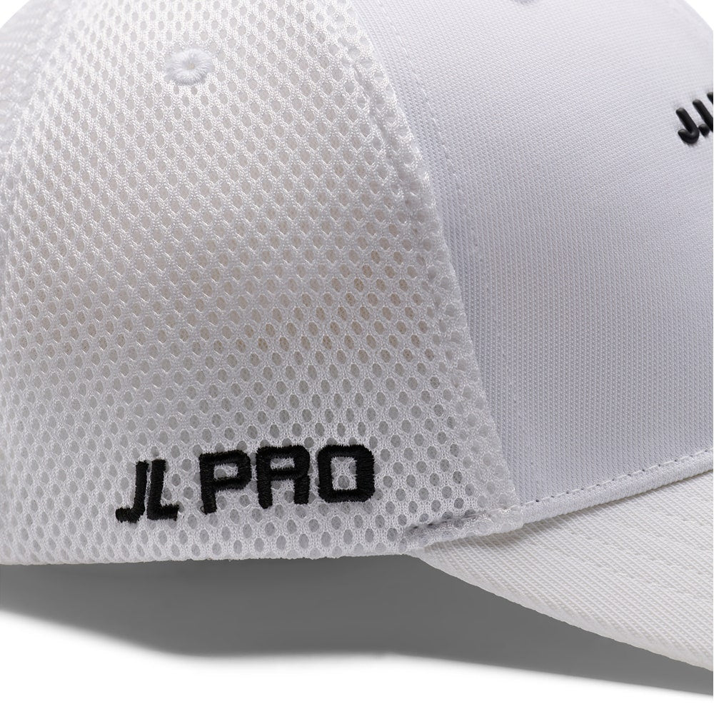 J.Lindeberg Golf Cap - JL Pro Cap - White AW26