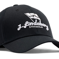J.Lindeberg Golf Cap - Travers Stretch - Black AW26