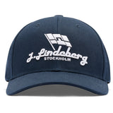J.Lindeberg Golf Cap - Travers Stretch - JL Navy AW26