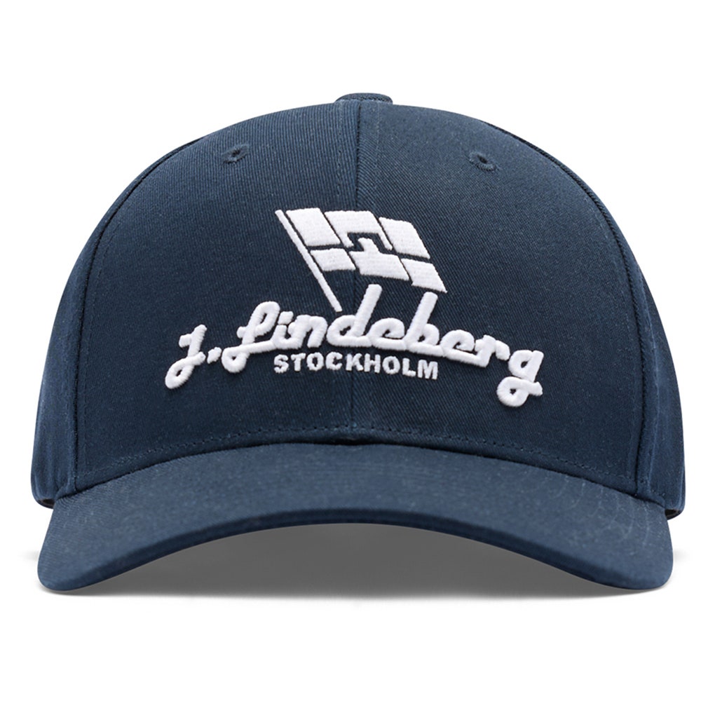J.Lindeberg Golf Cap - Travers Stretch - JL Navy AW26
