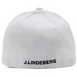 J.Lindeberg Golf Cap - Travers Stretch - White AW26