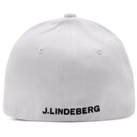 J.Lindeberg Golf Cap - Travers Stretch - White AW26