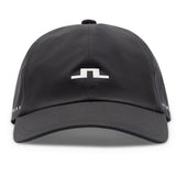 J.Lindeberg Golf Cap - Vinny Waterproof - Black AW26