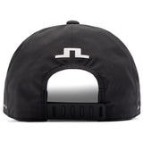 J.Lindeberg Golf Cap - Vinny Waterproof - Black AW26