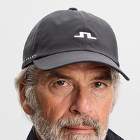 J.Lindeberg Golf Cap - Vinny Waterproof - Black AW26