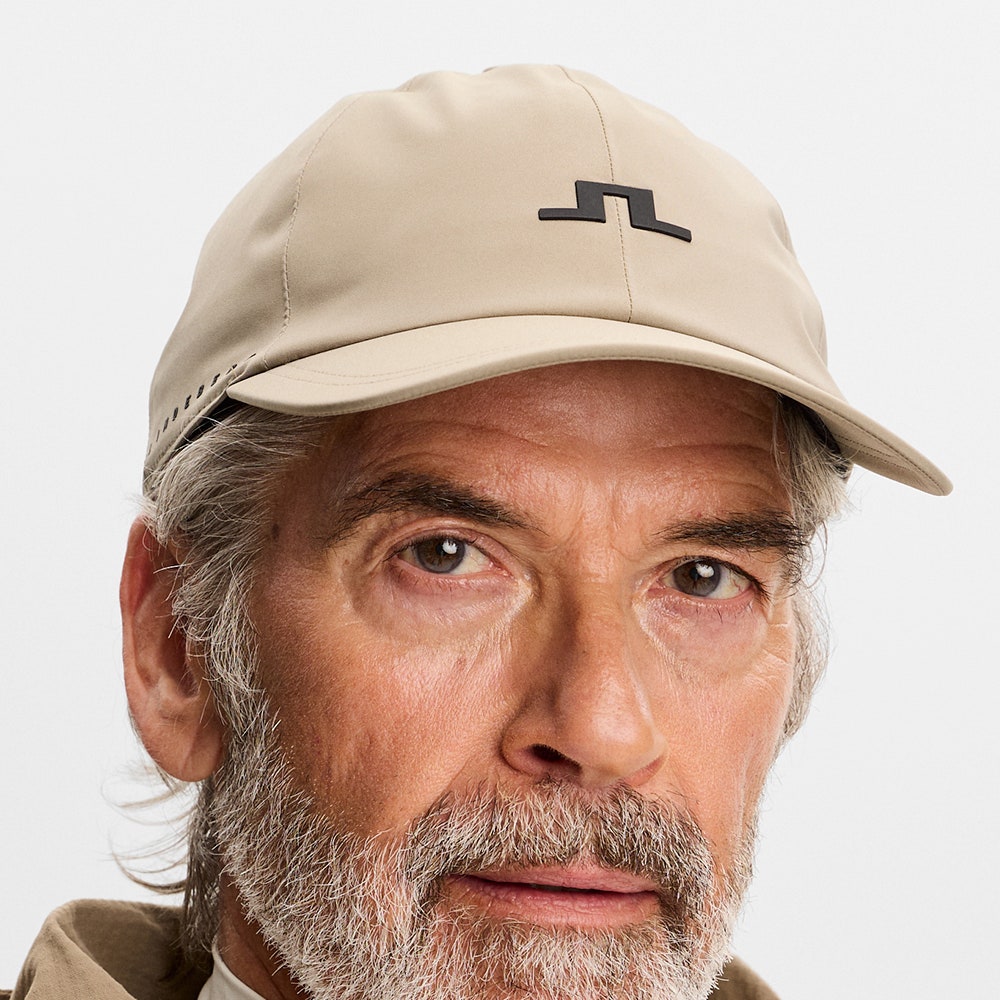 J.Lindeberg Golf Cap - Vinny Waterproof - Brindle AW26