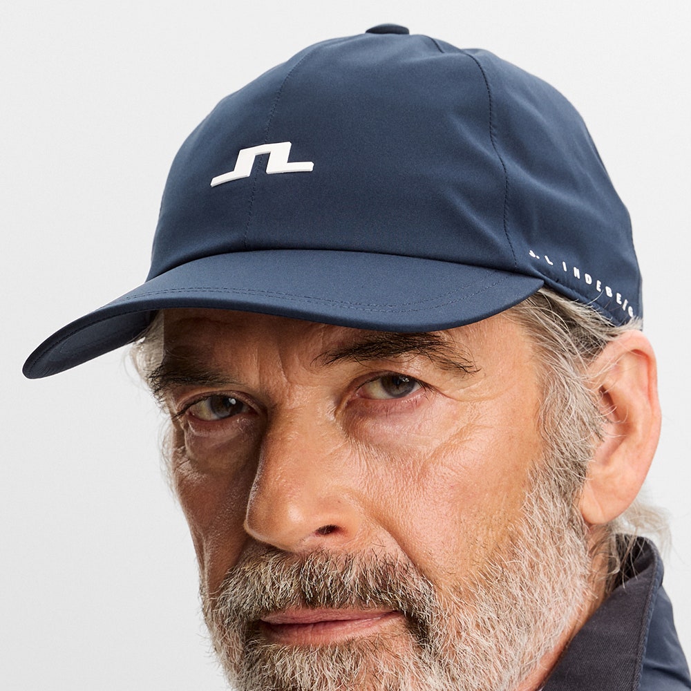 J.Lindeberg Golf Cap - Vinny Waterproof - JL Navy AW26