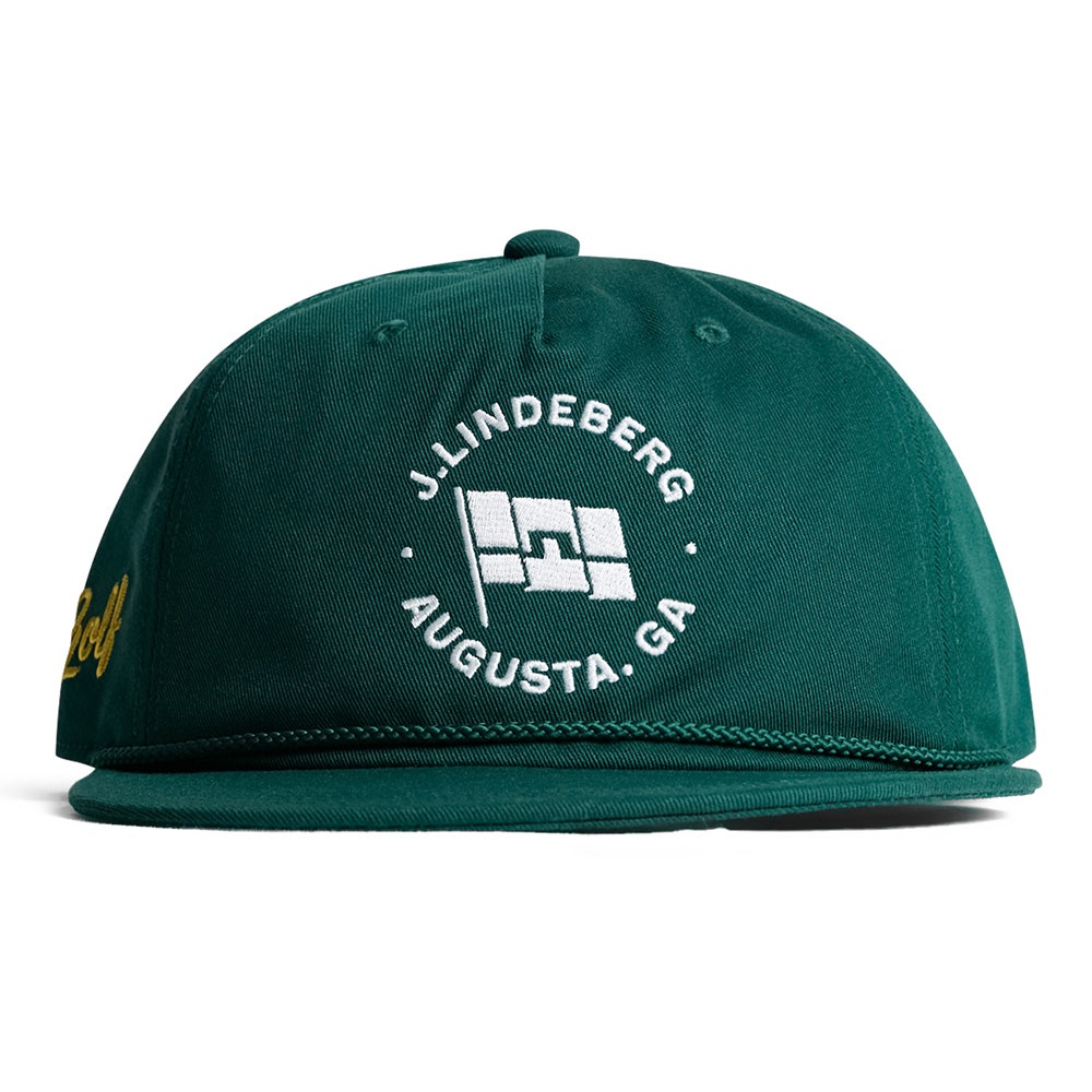 J.Lindeberg Golf Cap - Williams M Tour 26 Snapback - Forest Biome SS26