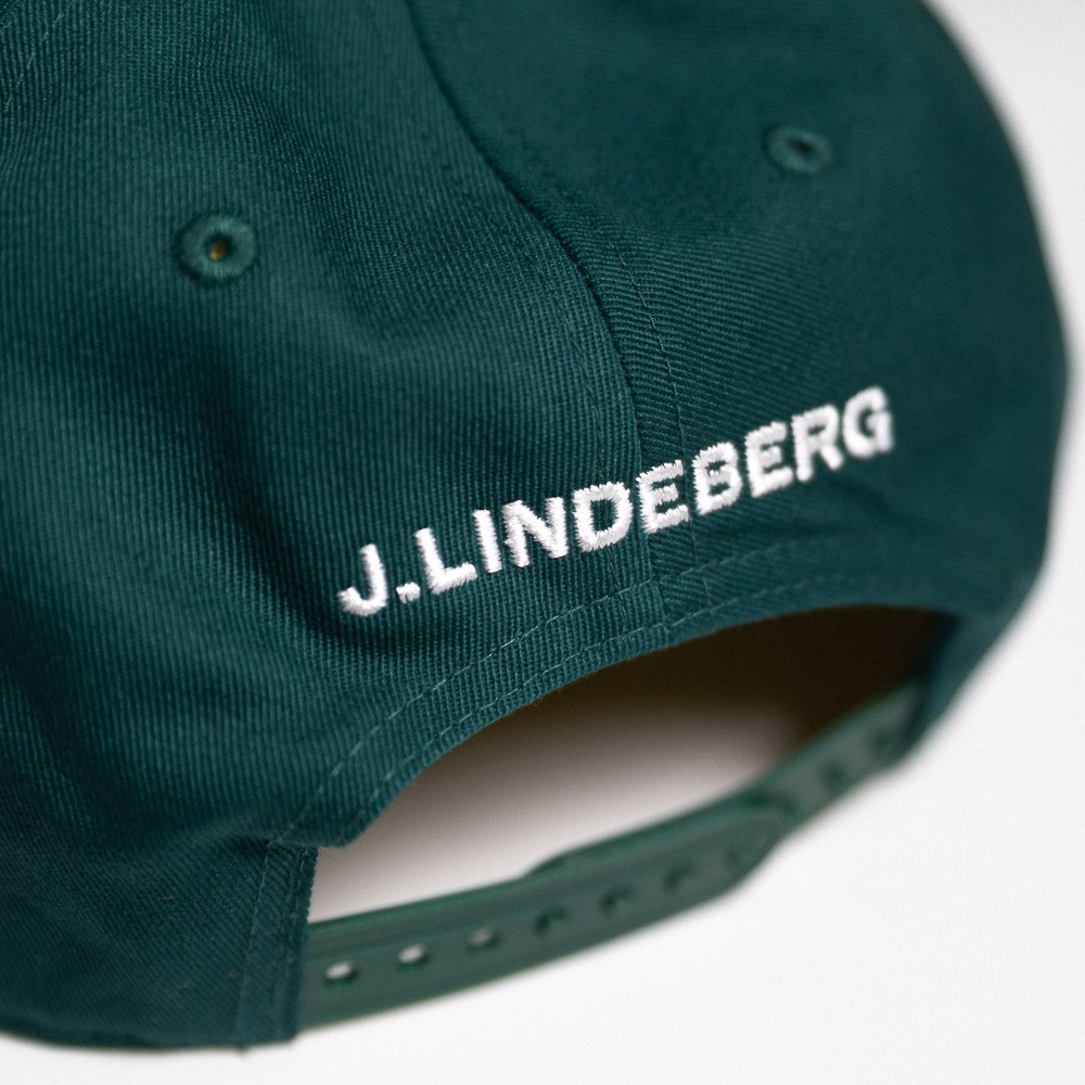 J.Lindeberg Golf Cap - Williams M Tour 26 Snapback - Forest Biome SS26
