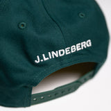 J.Lindeberg Golf Cap - Williams M Tour 26 Snapback - Forest Biome SS26
