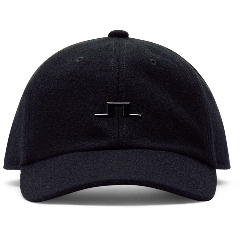 J.Lindeberg Golf Cap - Winter Cap - Black AW26