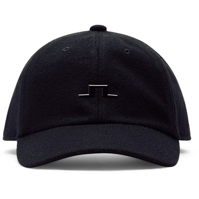 J.Lindeberg Golf Cap - Winter Cap - Black AW26
