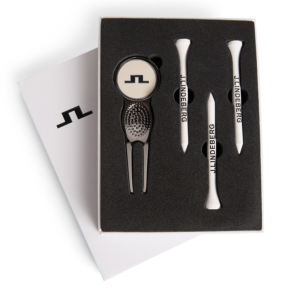 J.Lindeberg Golf Gift Pack - Helmer Ultimate Gift Pack - White PS26