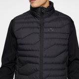 J.Lindeberg Golf Gilet - Cliff Light Down Vest - Black AW24