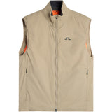 J.Lindeberg Golf Gilet - Clinton Padded Vest - Brindle AW26