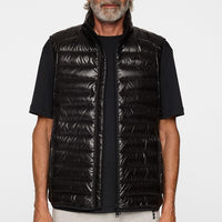 J.Lindeberg Golf Gilet - Oden Light Down Vest - Black AW25