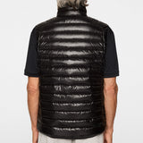 J.Lindeberg Golf Gilet - Oden Light Down Vest - Black AW25