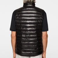 J.Lindeberg Golf Gilet - Oden Light Down Vest - Black AW25