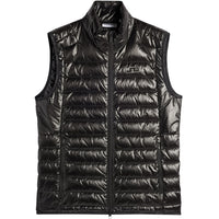 J.Lindeberg Golf Gilet - Oden Light Down Vest - Black AW26