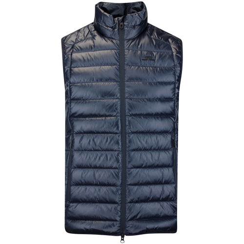 J.Lindeberg Golf Gilet - Oden Light Down Vest - JL Navy AW25
