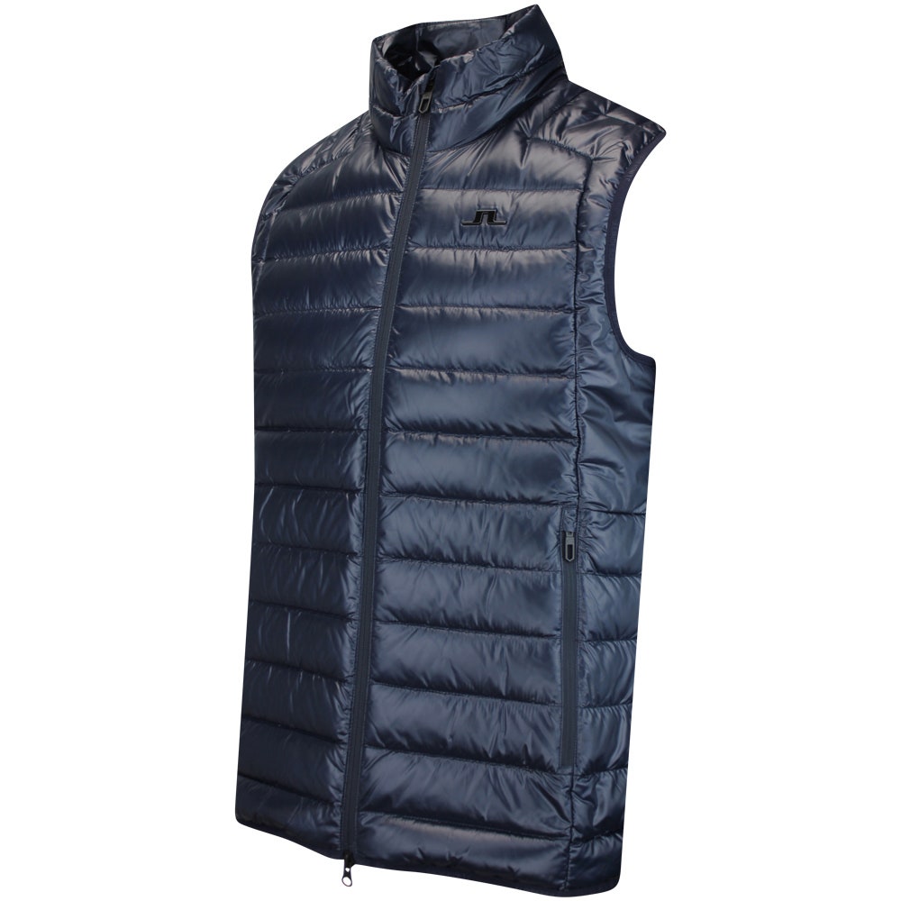 J.Lindeberg Golf Gilet - Oden Light Down Vest - JL Navy AW25