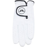 J.Lindeberg Golf Glove - Rudd Leather LH - White SS26
