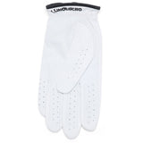 J.Lindeberg Golf Glove - Rudd Leather LH - White SS26