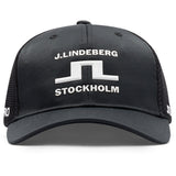 J.Lindeberg Golf Hat - JL Pro Cap - Black AW26