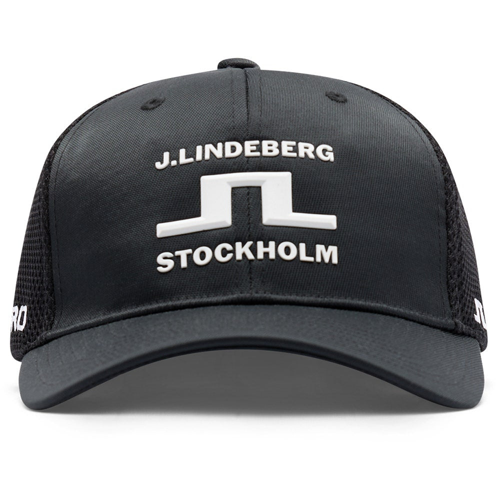 J.Lindeberg Golf Hat - JL Pro Cap - Black AW26