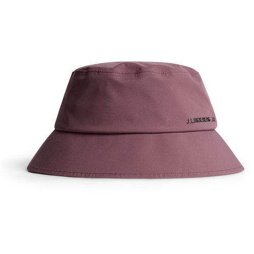 J.Lindeberg Golf Hat - Saul Waterproof Bucket - Huckleberry AW25
