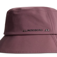 J.Lindeberg Golf Hat - Saul Waterproof Bucket - Huckleberry AW25