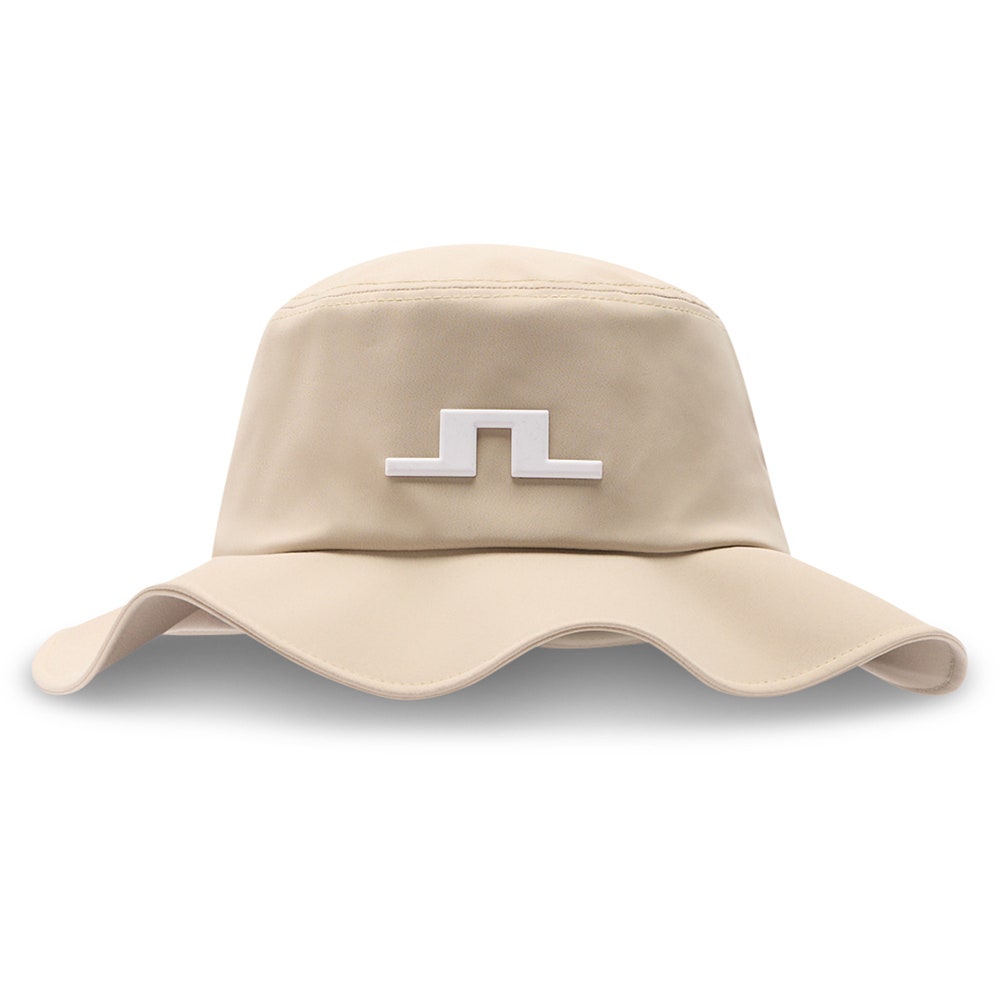 J.Lindeberg Golf Hat - Tour Flexfit Bucket - Moonbeam AW26