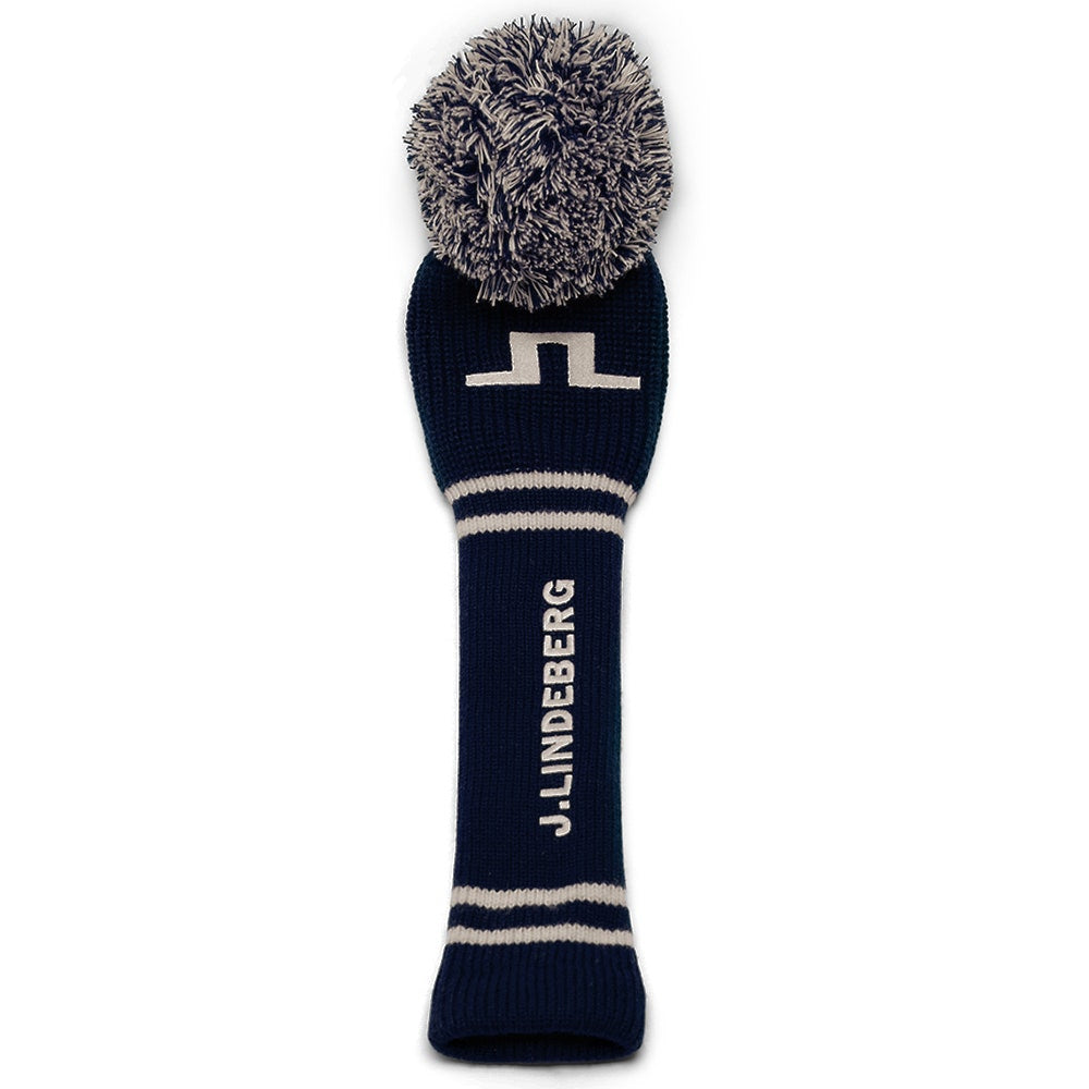 J.Lindeberg Golf Headcover - JL Knitted Driver - JL Navy AW26