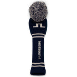 J.Lindeberg Golf Headcover - JL Knitted Driver - JL Navy AW26