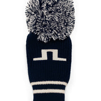 J.Lindeberg Golf Headcover - JL Knitted Driver - JL Navy AW26