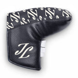 J.Lindeberg Golf Headcover - JL Printed Blade Putter - JL Navy AW26