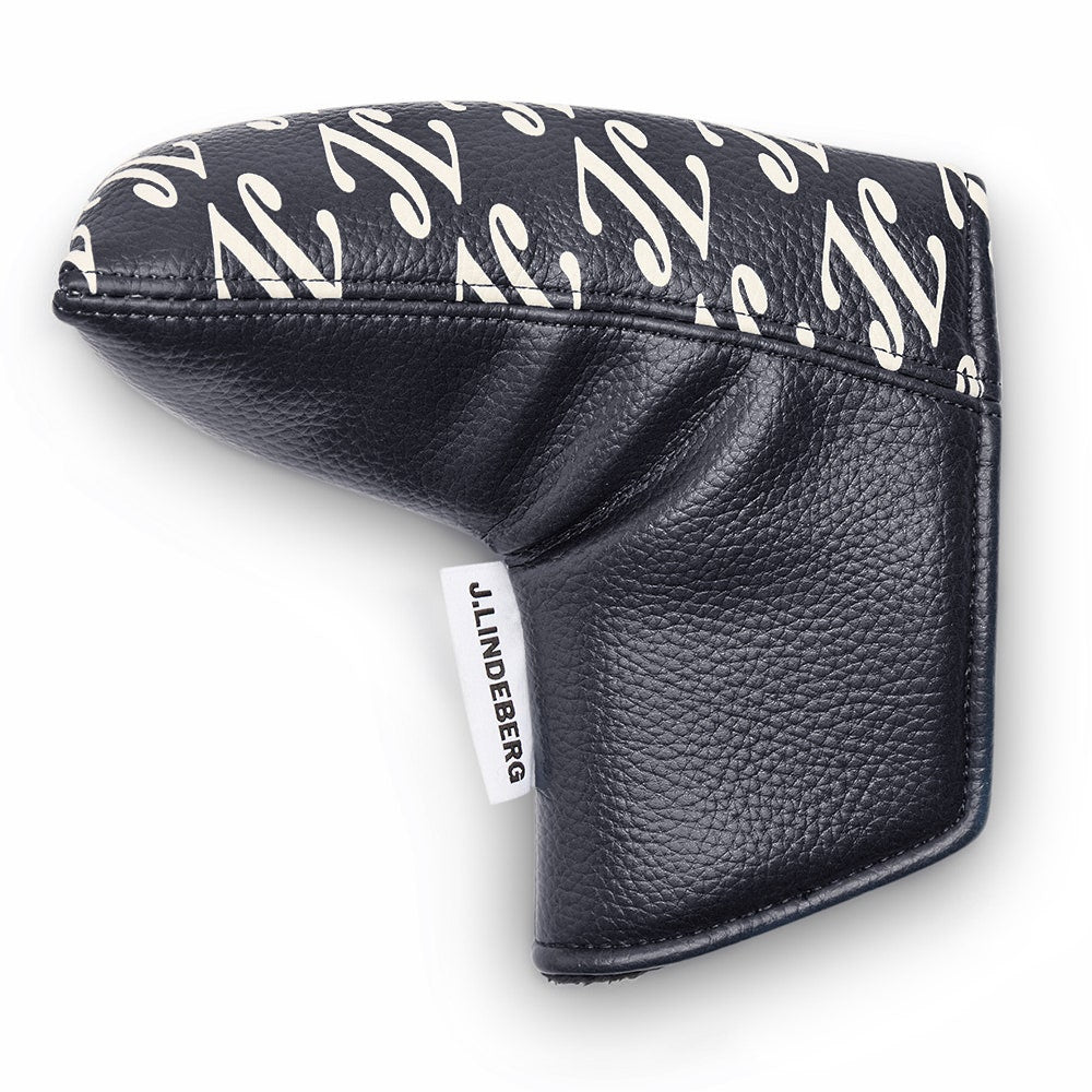 J.Lindeberg Golf Headcover - JL Printed Blade Putter - JL Navy AW26