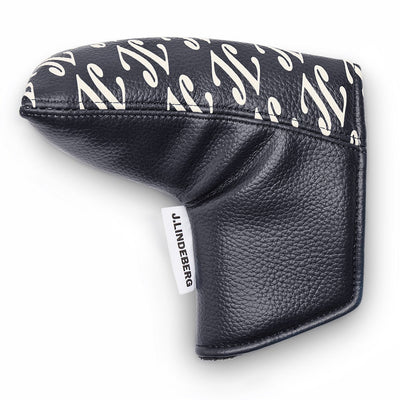 J.Lindeberg Golf Headcover - JL Printed Blade Putter - JL Navy AW26