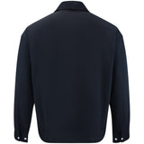 J.Lindeberg Golf Jacket - 30Y Cam Coach Overshirt - Black SH26