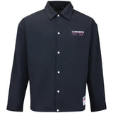 J.Lindeberg Golf Jacket - 30Y Cam Coach Overshirt - Black SH26