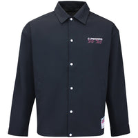 J.Lindeberg Golf Jacket - 30Y Cam Coach Overshirt - Black SH26